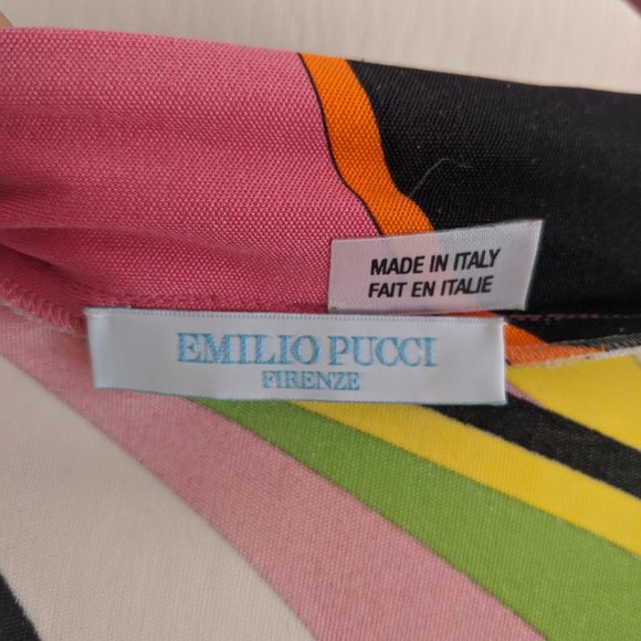 Emilio Pucci Multicolor Sleeveless Blouse - Picture 4 of 11